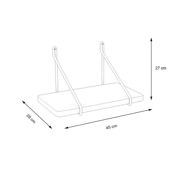 Wandregal MyShelfie Studio Mini