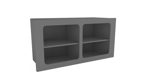 Kinderzimmer Set mit Schreibtisch 8-teilig Cory 90x200cm, Anthrazit