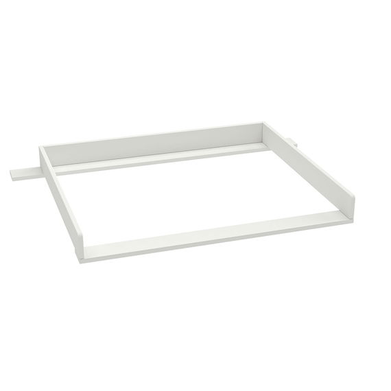 Kommode Laslo mit Wickelaufsatz, weiß