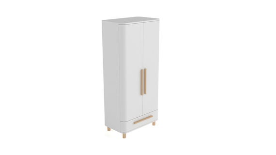 Kleiderschrank Milan 2-türig