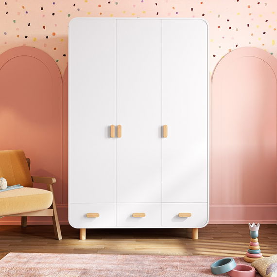 Kleiderschrank Katja, 3-türig