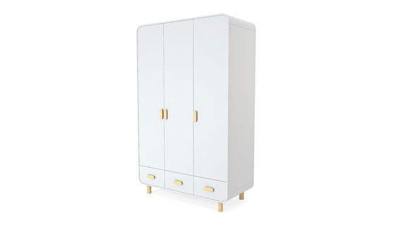 Kleiderschrank Katja, 3-türig