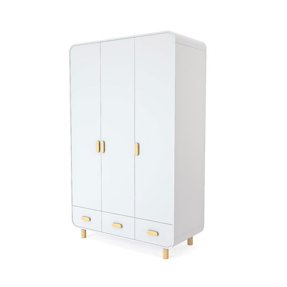 Kleiderschrank Katja, 3-türig