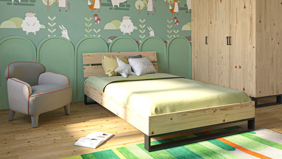 Einzelbett Nico 120x200