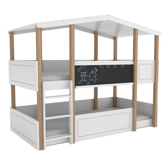 Kinderzimmer Set 4-teilig Cory mit Etagenbett