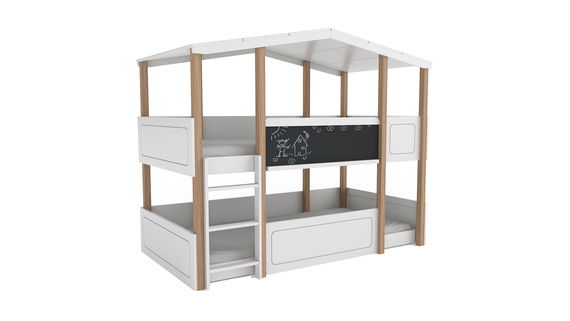 Kinderzimmer Set 4-teilig Cory mit Etagenbett