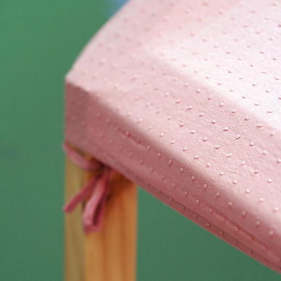 Betthimmel in Altrosa für Hausbett Milo, kurz geschnitten (90x200)