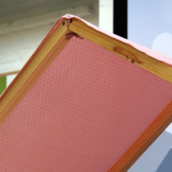 Betthimmel in Altrosa für Hausbett Milo, kurz geschnitten (90x200)