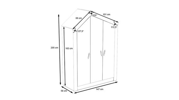 Kinderzimmer My House 5tlg.