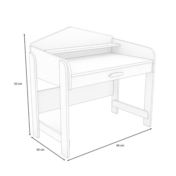 My House Kinderzimmer mittelhohes Hausbett 4tlg.