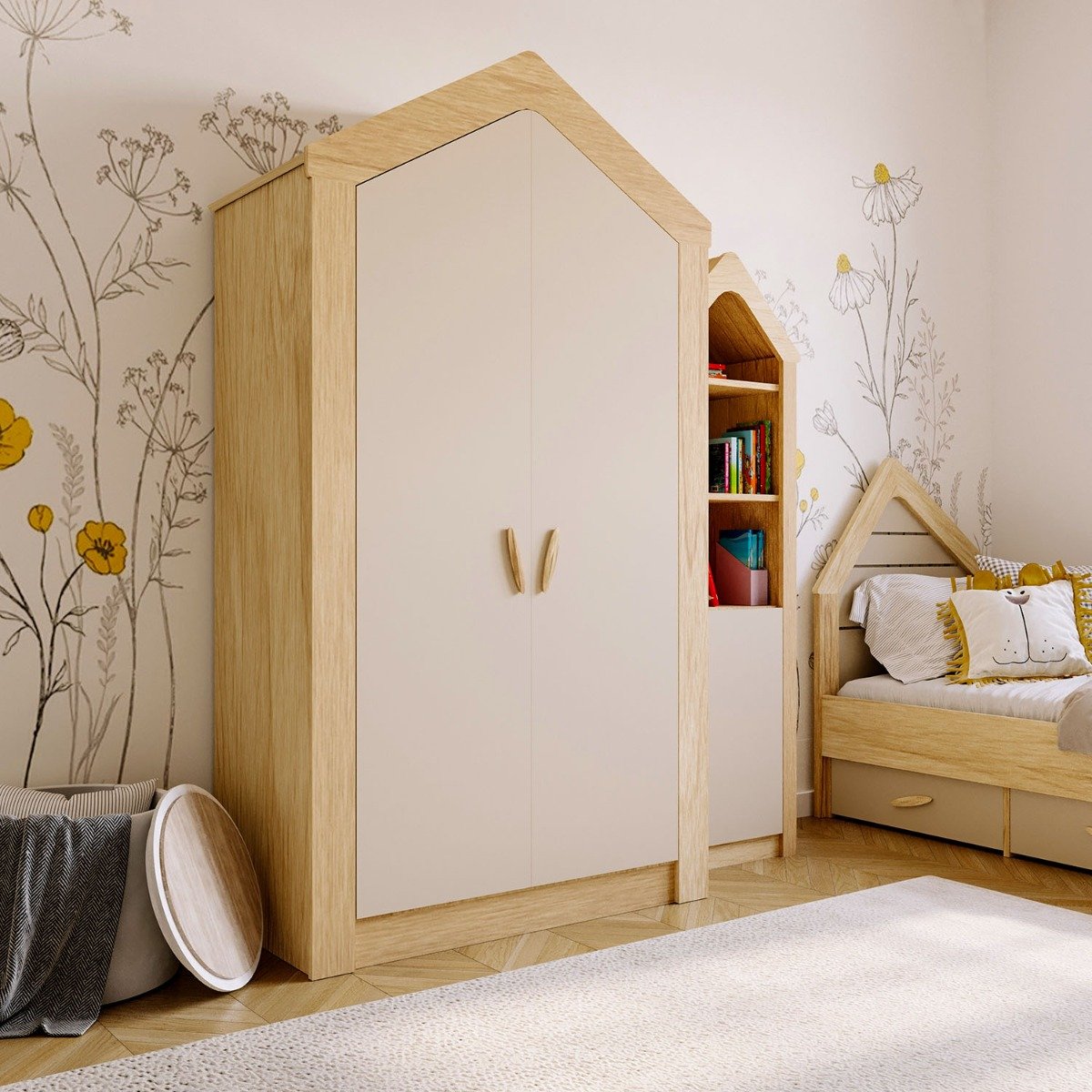 My House Kleiderschrank - 2-türig