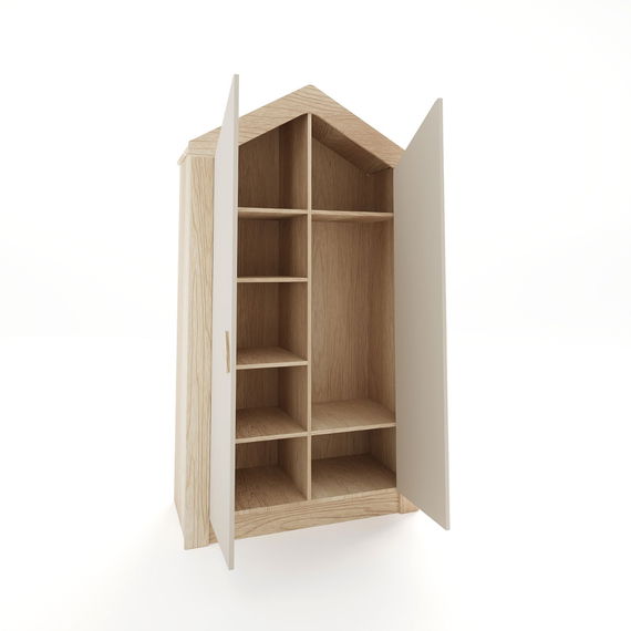 My House Kinderzimmer mittelhohes Hausbett 4tlg.