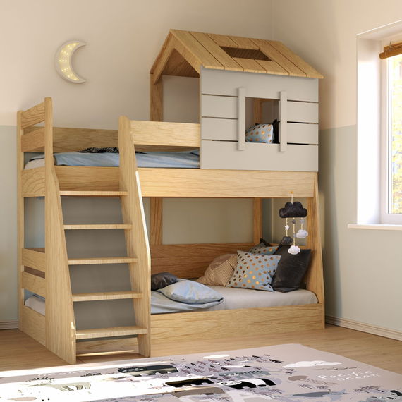 Kinderzimmer My House 5tlg. mit Etagenbett und 2 Türer