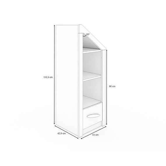 Kinderzimmer My House 5tlg. mit Etagenbett und 2 Türer