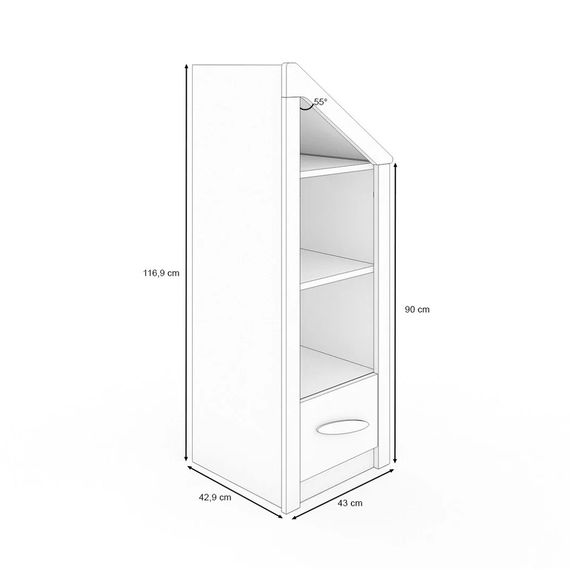 Kinderzimmer My House Etagenbett 5tlg.