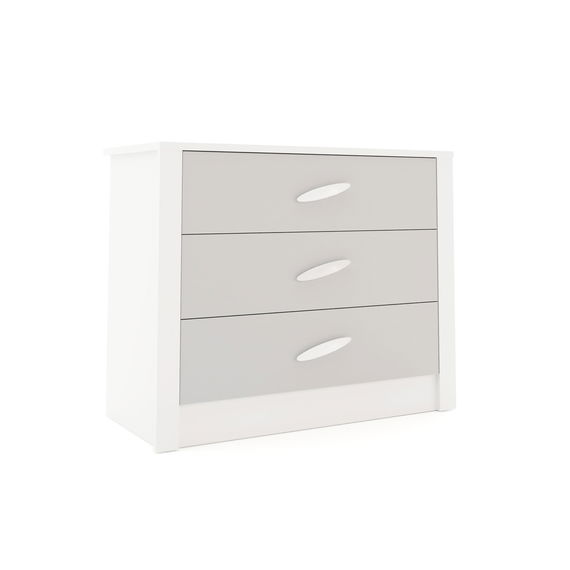 My House Kommode Weiß/Grau