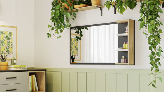 Spiegel Luca mit Ablageflächen