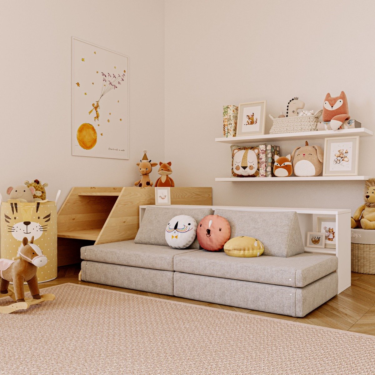 My Color Play Spielsofa, grau