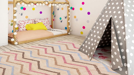Teppich Zig Zag