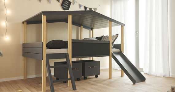 Cory Rausfallschutz Anthrazit (bei Abbau der Rutsche, Limited Edition)