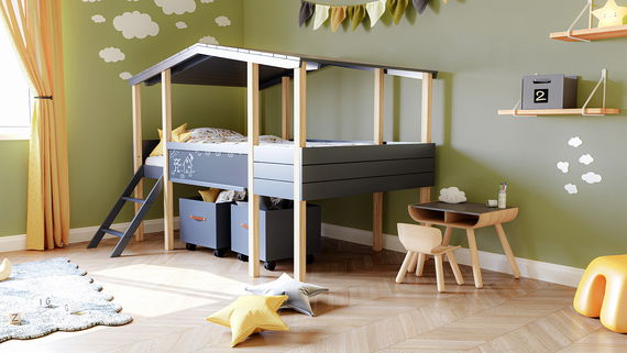 Cory Rausfallschutz Anthrazit (bei Abbau der Rutsche, Limited Edition)