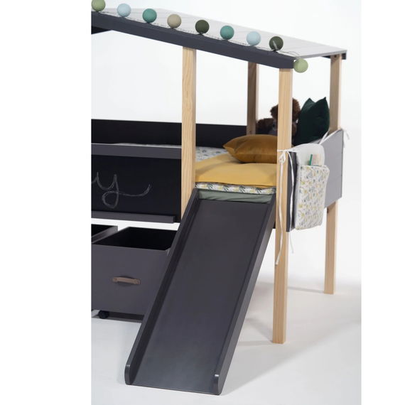 Hausbett Cory Anthrazit / Kiefer (Limited Edition)