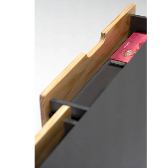 Schreibtisch Cory, Anthrazit