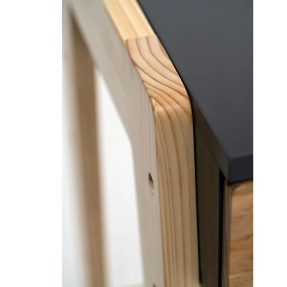 Schreibtisch Cory, Anthrazit