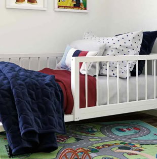 Kinderbett Daniel, weiß