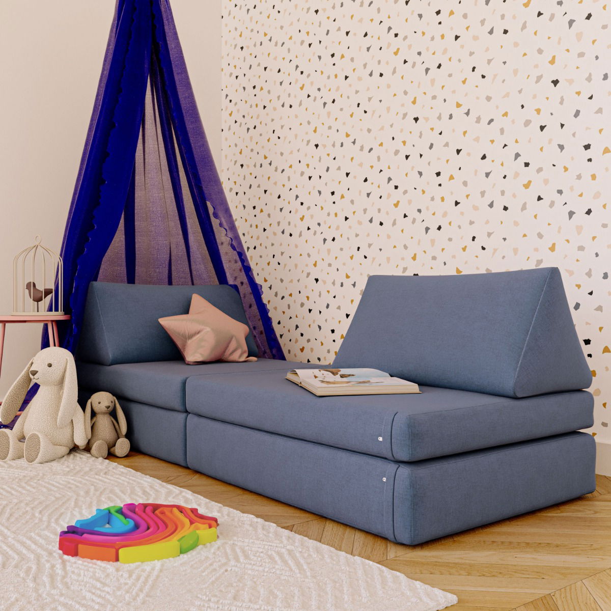 My Color Play Kindersofa, Blau