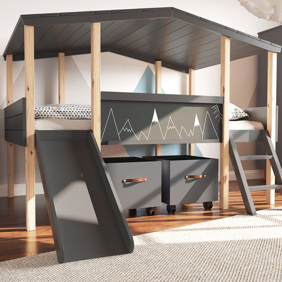 Hausbett Cory Anthrazit