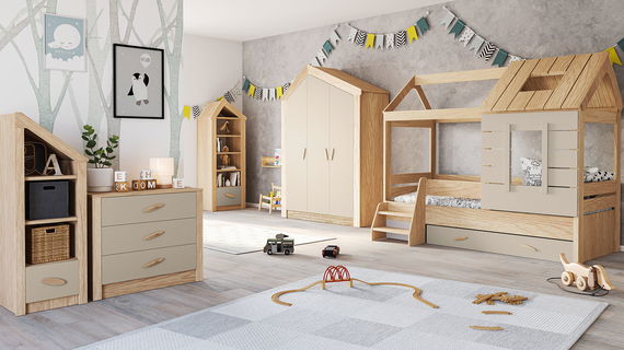Kinderzimmer My House 5tlg.