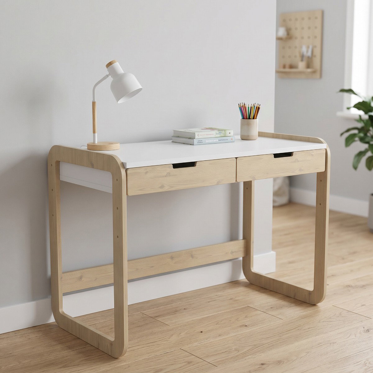 Manis-H Hocker mit Lifetime Retro Lampe