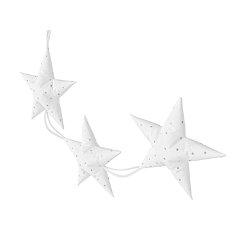 Deko-Kissen 3 kleine Sterne Grey Stars