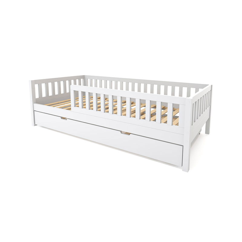 Einzelbett Lilly mit Flachsprossen (90 x 200cm)