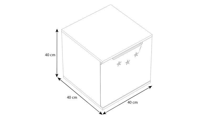 Box Pia - Sterne