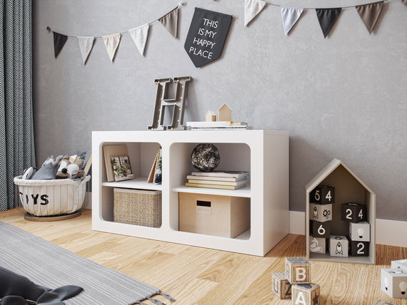 Kinderzimmer Set 4-teilig Cory mit Etagenbett
