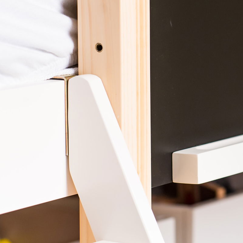 Kundenbild, Die Leiter wird einfach eingehangen.