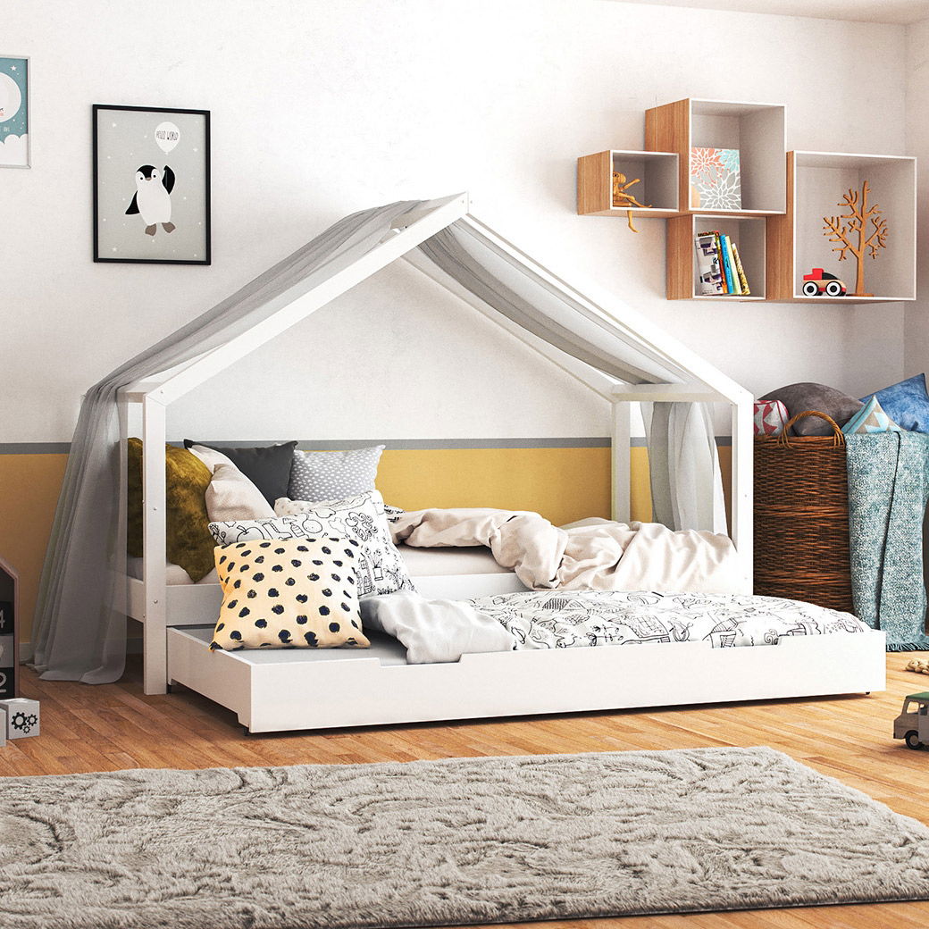 Beispiel mit Gästebett (Abbildung ähnlich)