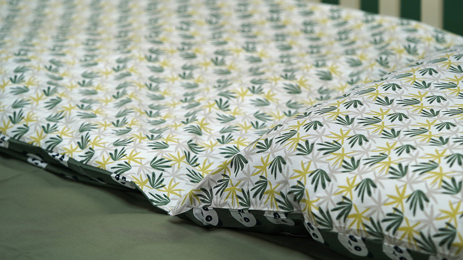 Kinderbettwäsche - Funny Jungle (40/60 und 100/135 cm)