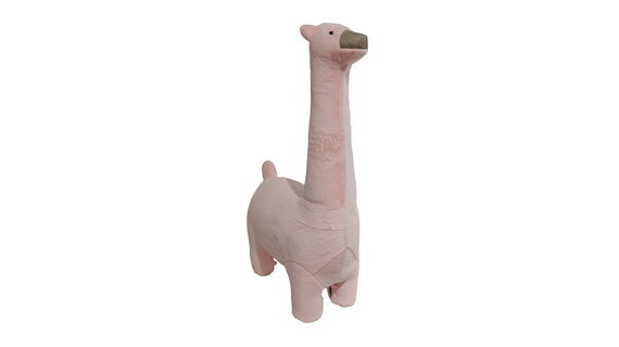 MyAnimalCube Sitzhocker Alpaka Anton rosa