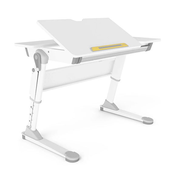 Neptun Stuhl + Luna weiß Schreibtisch