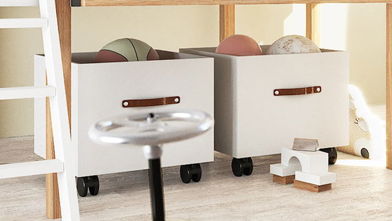 Kinderzimmer Set mit Schreibtisch 8-teilig Cory 90x200cm