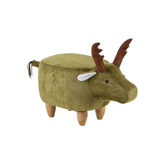 MyAnimalCube Sitzhocker Elch Erik grün