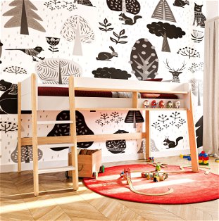 Mittelhohes Bett Noel