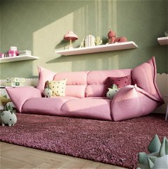 Falt-Sofa Jona rosa