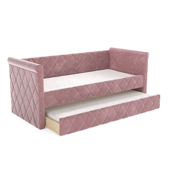 Sofabett Vilena Flamingo, 90 x 200 cm