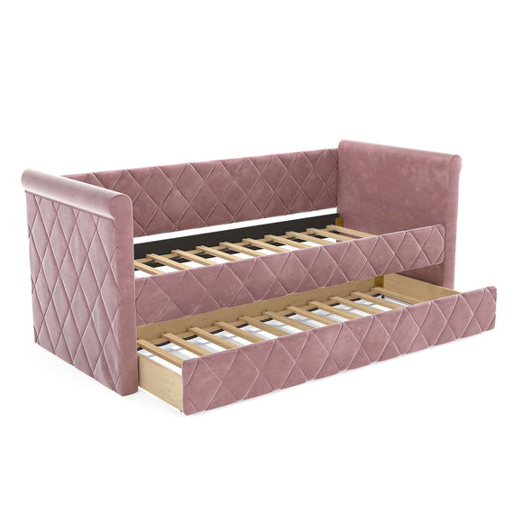 Sofabett Vilena Flamingo, 90 x 200 cm
