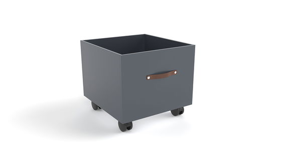 Kinderzimmer Set mit Schreibtisch 8-teilig Cory 90x200cm, Anthrazit