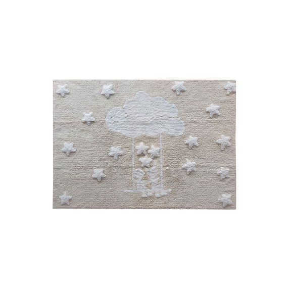 Teppich Himmelsschaukel Beige, 120x160cm